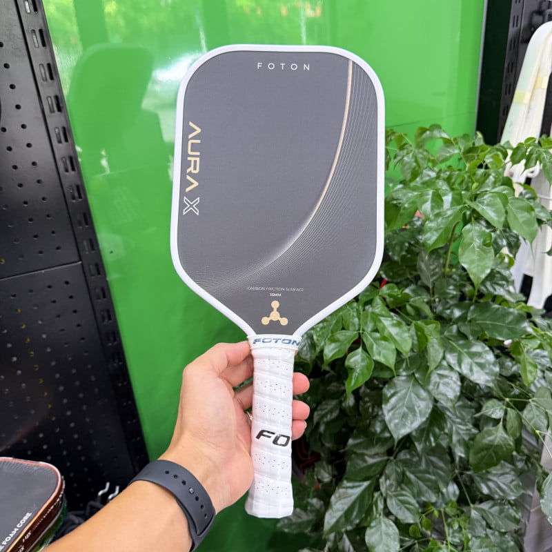 Vợt Pickleball FOTON Aura X Carbon Fiber Lõi Foam Air Matrix 16mm 