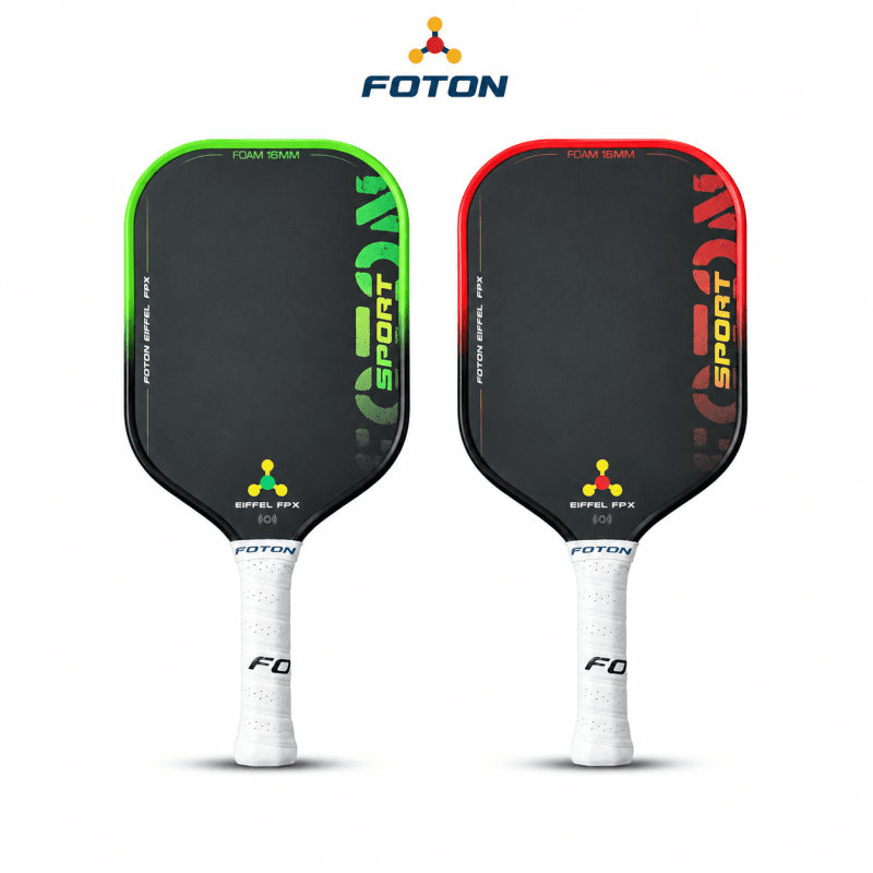 Vợt Pickleball FOTON Eiffel FPX 16mm Carbon Fiber – Lõi Foam Air Matrix, Chip NFC Chính Hãng
