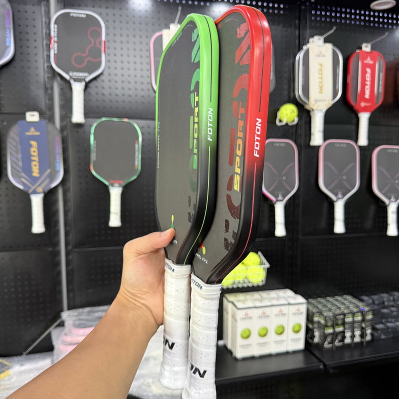 Vợt Pickleball FOTON Eiffel FPX 16mm Carbon Fiber – Lõi Foam Air Matrix, Chip NFC Chính Hãng 