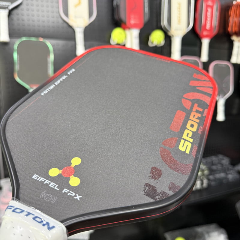 Vợt Pickleball FOTON Eiffel FPX 16mm Carbon Fiber – Lõi Foam Air Matrix, Chip NFC Chính Hãng 