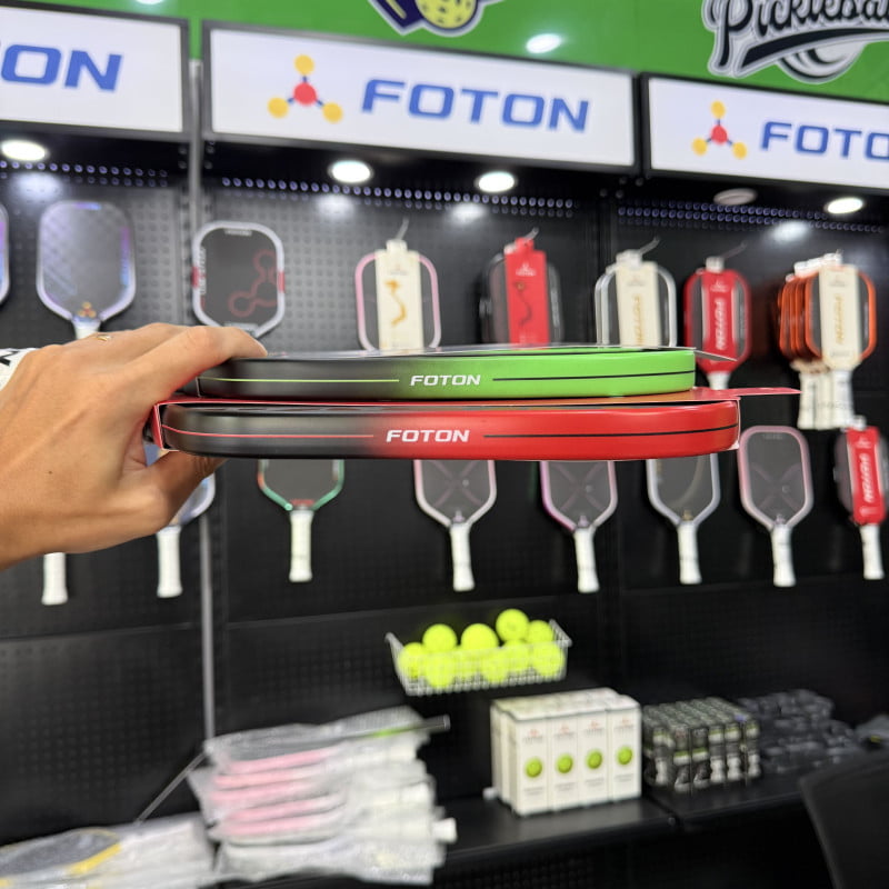 Vợt Pickleball FOTON Eiffel FPX 16mm Carbon Fiber – Lõi Foam Air Matrix, Chip NFC Chính Hãng 