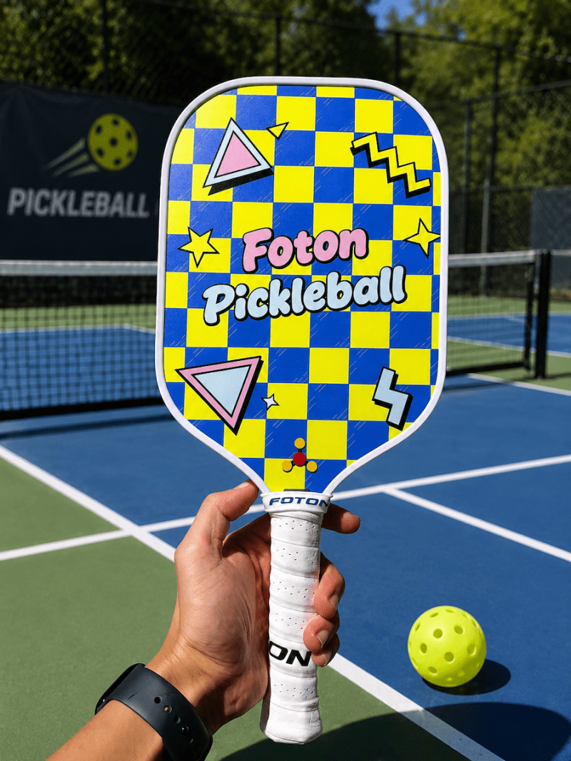 Vợt Pickleball FOTON Dynamic 16mm Sợi Thủy Tinh Lõi PP Tổ Ong Nhẹ 225g Dành Cho Người Mới 