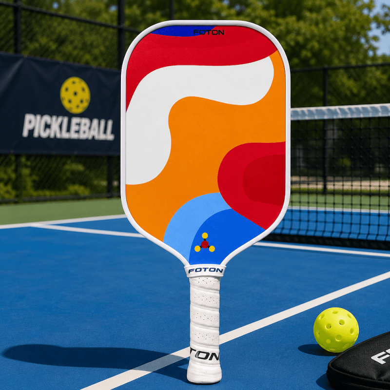 Vợt Pickleball FOTON Dynamic 16mm Sợi Thủy Tinh Lõi PP Tổ Ong Nhẹ 225g Dành Cho Người Mới 
