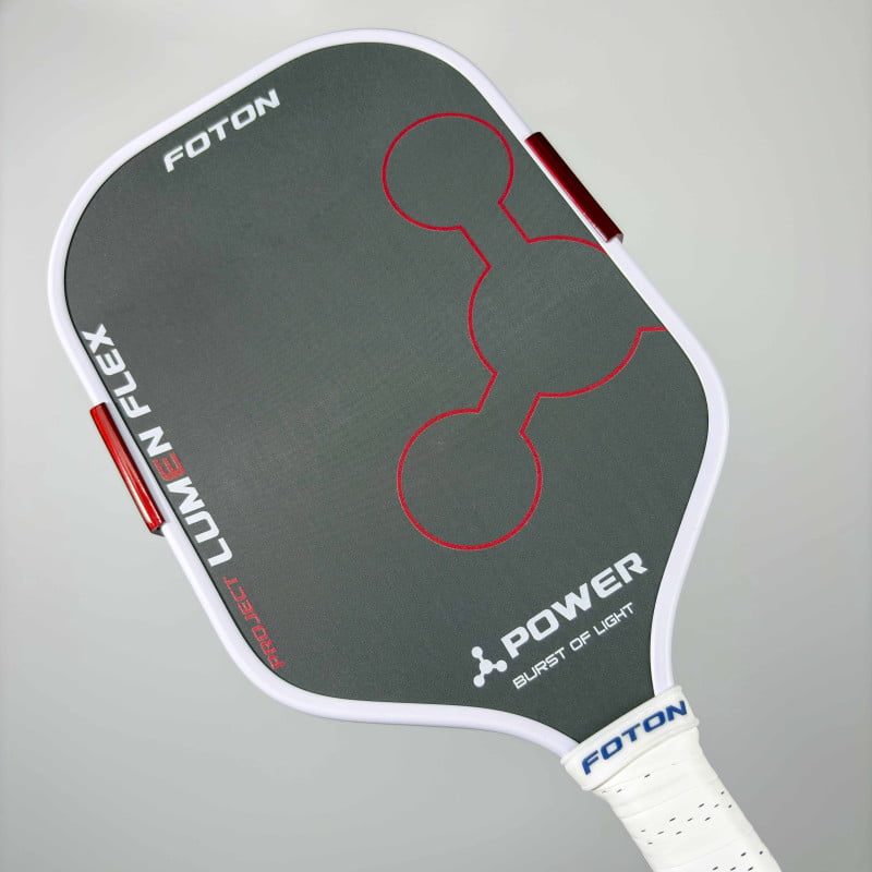 Vợt Pickleball Foton Lumen Flex – Carbon Fiber • TruFoam • Kẹp Chì Tuỳ Chỉnh 