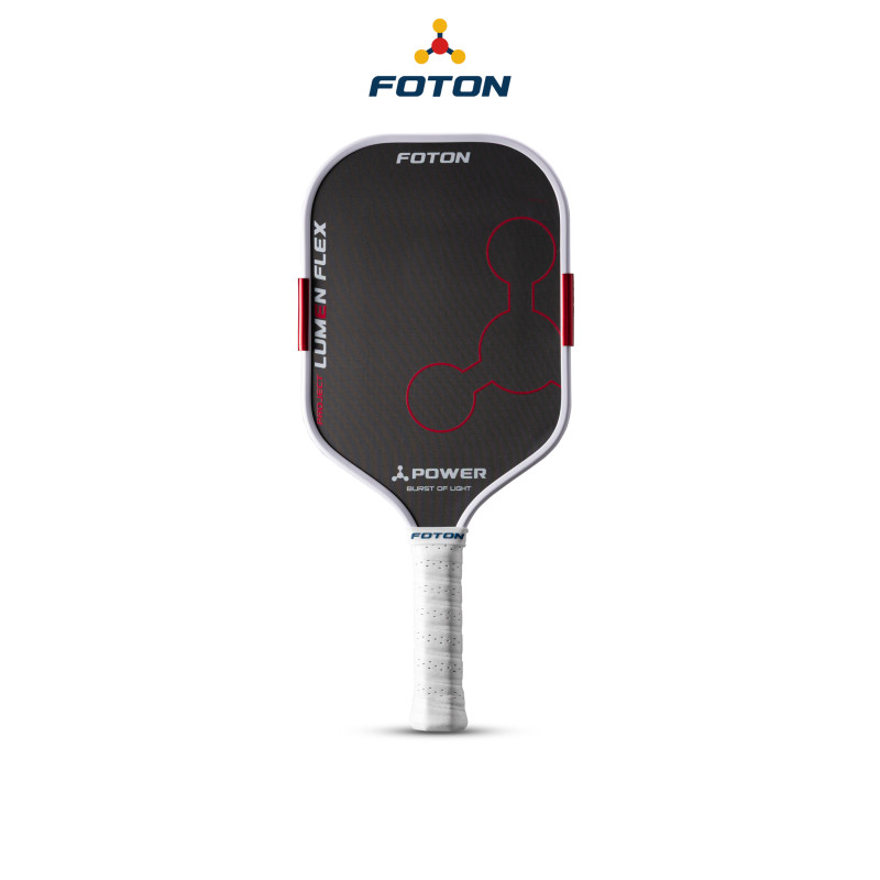 Vợt Pickleball Foton Lumen Flex – Carbon Fiber • TruFoam • Kẹp Chì Tuỳ Chỉnh