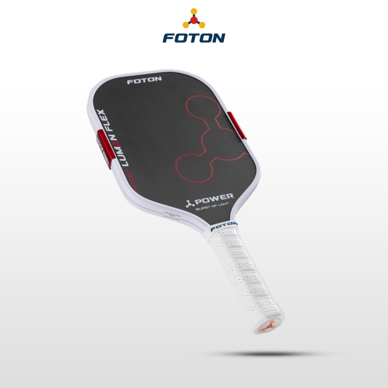 Vợt Pickleball Foton Lumen Flex – Carbon Fiber • TruFoam • Kẹp Chì Tuỳ Chỉnh 