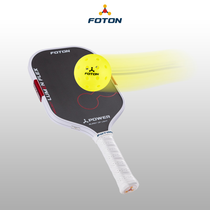 Bóng Pickleball Foton 40 Lỗ – Chuẩn Thi Đấu, Độ Bền Cao, Polyethylene Siêu Bền 
