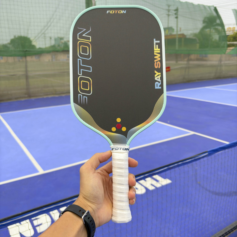 Vợt Pickleball Foton Ray Swift 16mm – Carbon Kiểm Soát Tốt, Dành Cho Người Mới Chơi 
