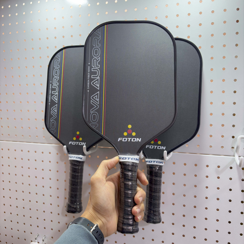 Vợt Pickleball FOTON Nova Aurora Carbon Nhám Mịn TruFoam 16mm – Kiểm Soát Ổn Định 
