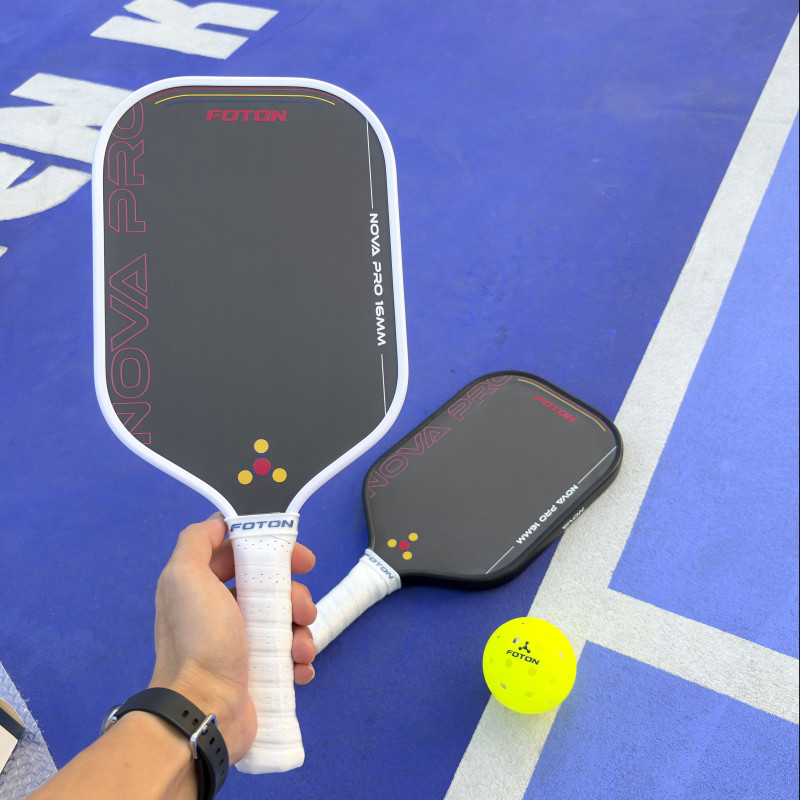 Vợt Pickleball Foton Nova Pro Carbon Fiber 16mm – Dành Cho Người Chơi Thi Đấu Chuyên Nghiệp 