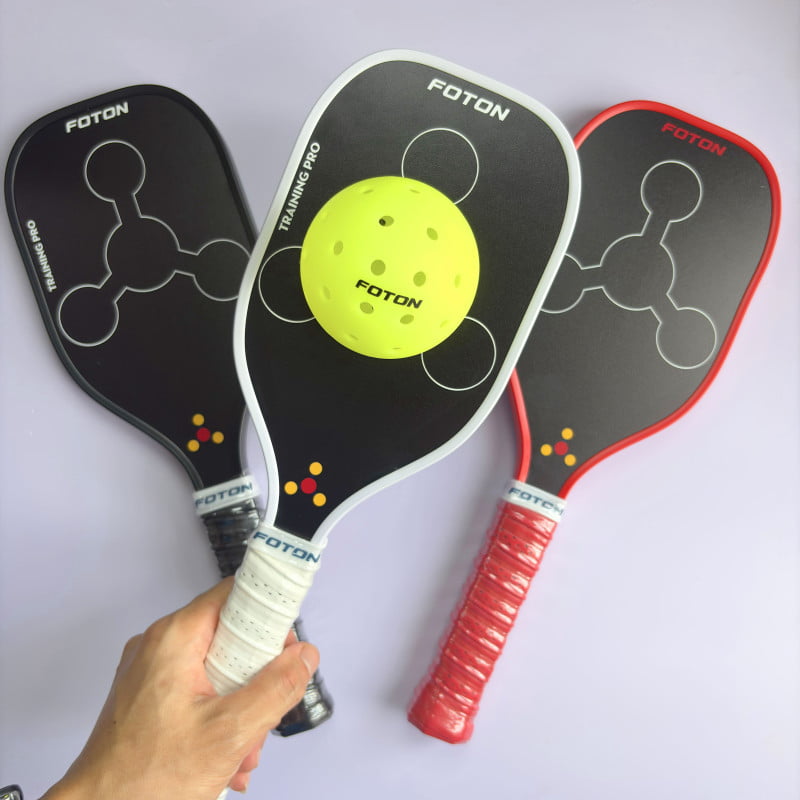 Vợt Pickleball Tập Điểm Ngọt Foton Training Pro – Fiber Glass, Lõi PP Tổ Ong, 16mm 